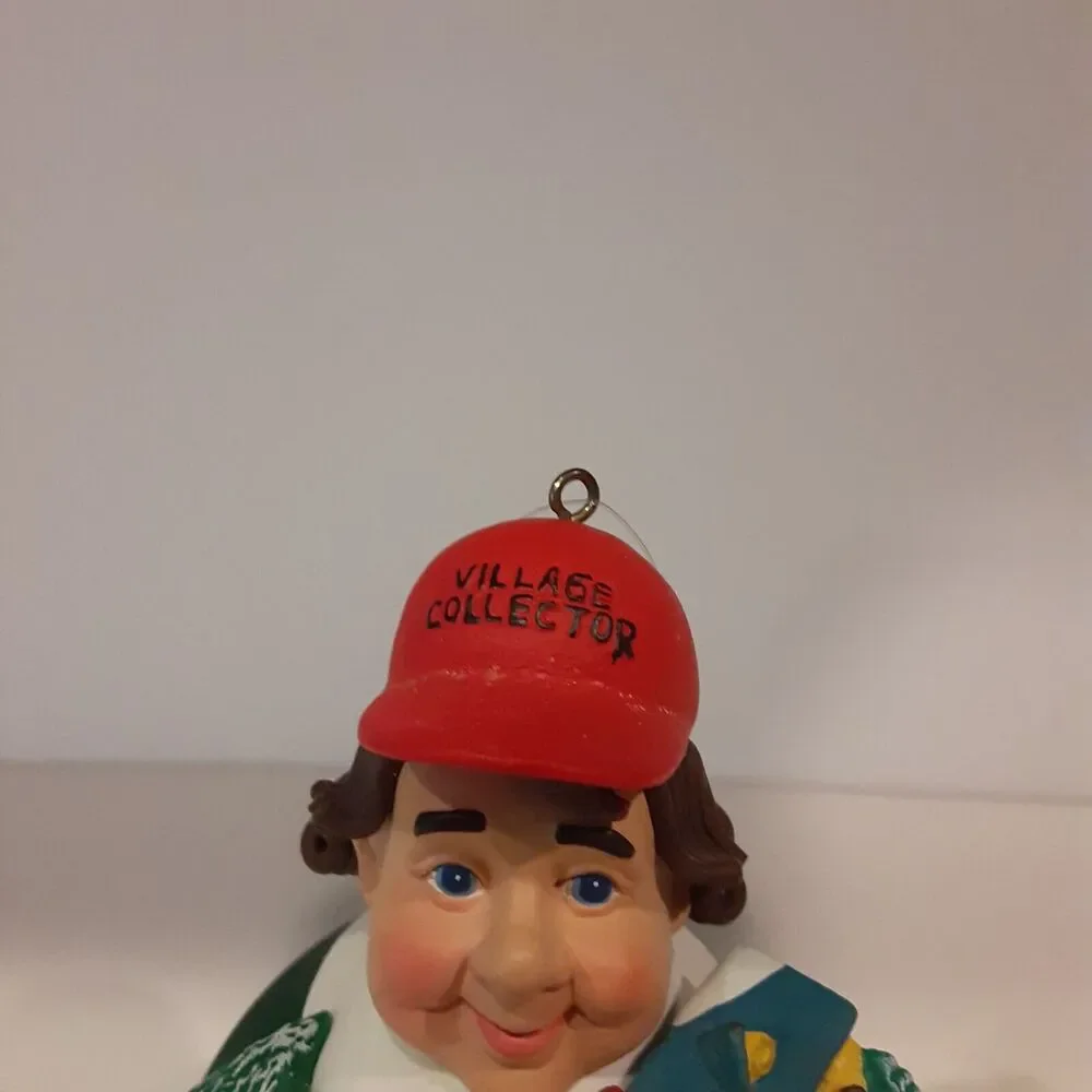 Vintage Dept. 56 Village Collector Christmas Ornament Jolly